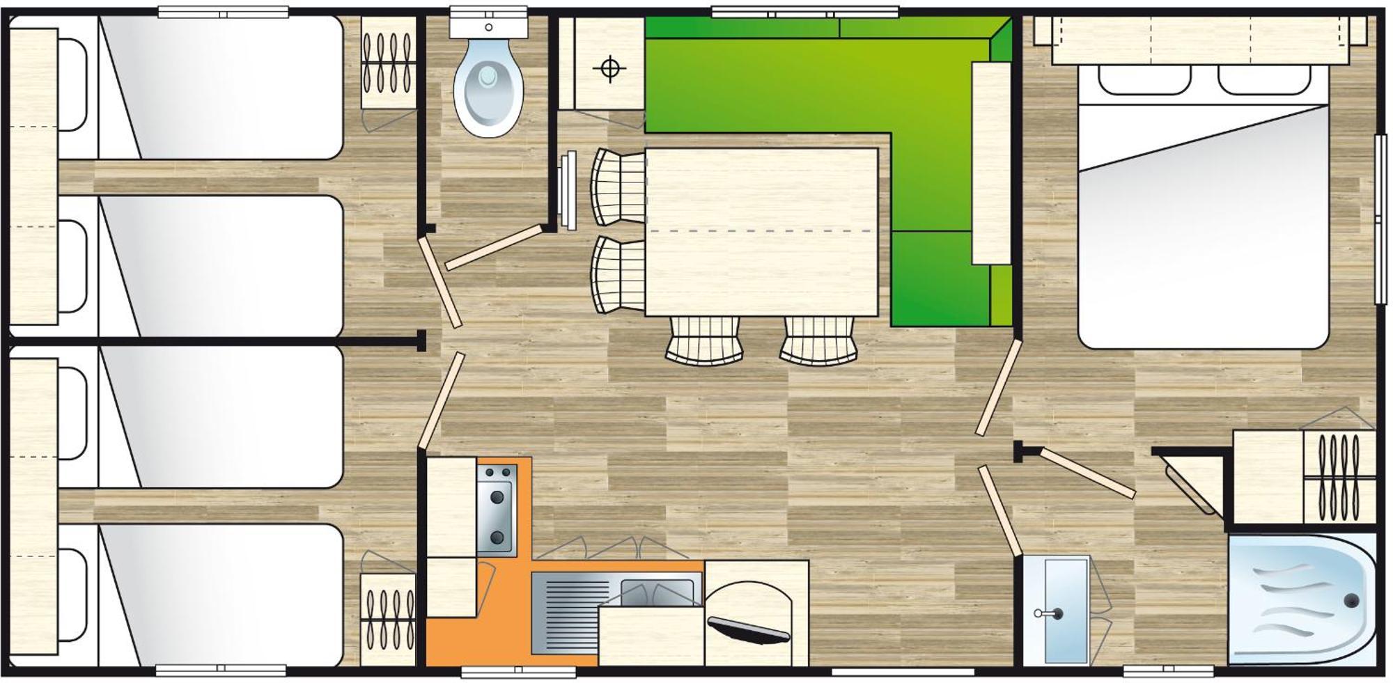 Charmant Mobil Home 6 Personnes Avec Clim Reversible Boofzheim Екстериор снимка